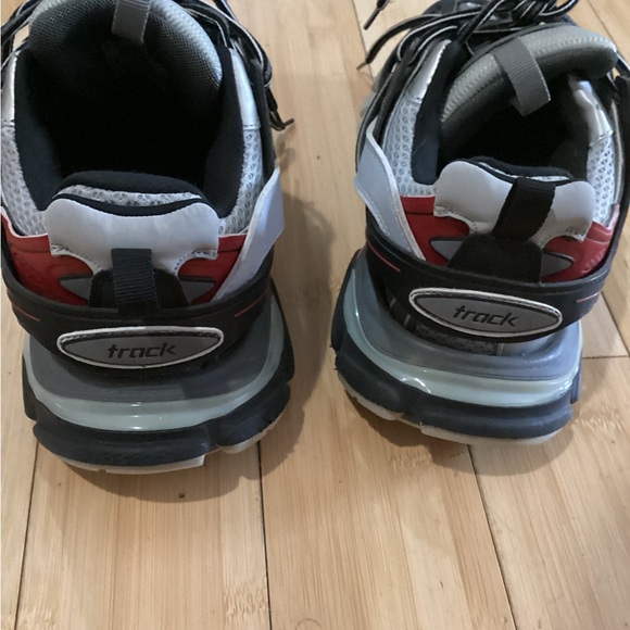 Balenciaga Track ..Grey red black size 10 - Picture 3 of 4
